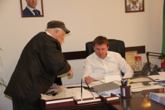 19 апреля глава города Евгений Пергун провел прием  граждан совместно с городскими депутатами. 