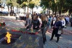 В Кореновске прошла череда мероприятий, посвященных 75-летию со дня освобождения Краснодарского края и завершению битвы за Кавказ