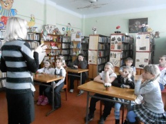 13  февраля  в  СДК п. Южный, на  базе  библиотеки,  прошла  познавательная  программа «Вы – гордость  великой  России!».  